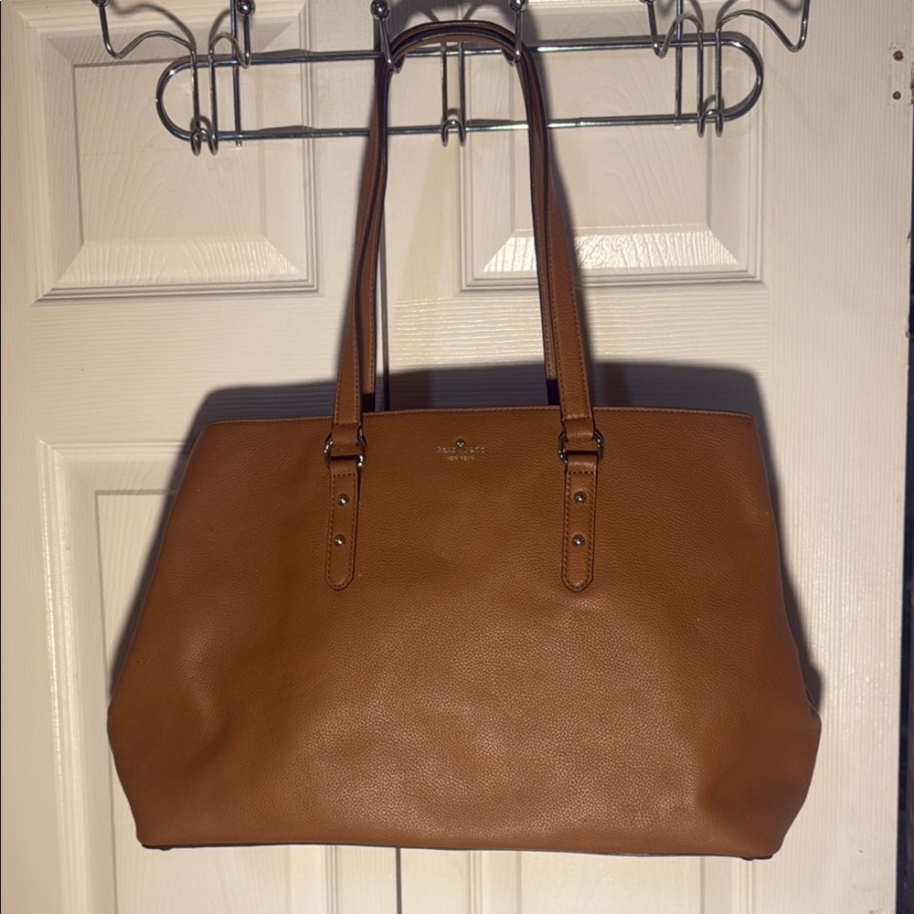 Kate Spade Tan Leather Shoulder Bag